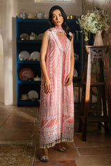 3 Piece Unstitched Embroidered Lawn Suit with Embroidered Chiffon Dupatta PM-52039