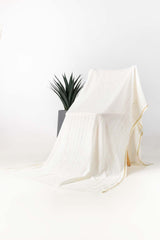Off white Blended Zari Shawl SH-24-014