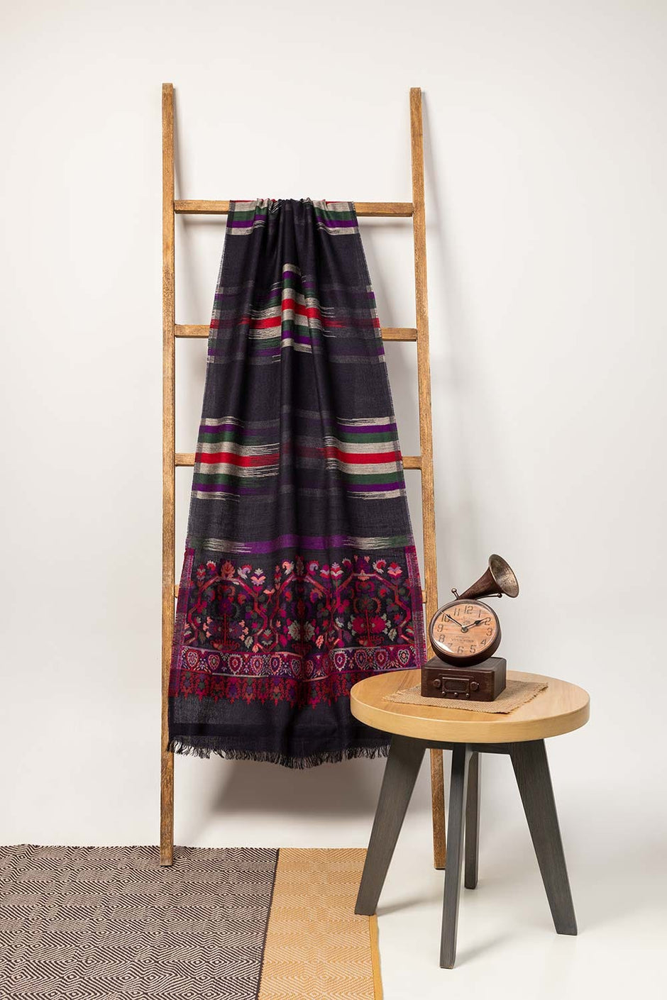 Blended Jacquard Scarf