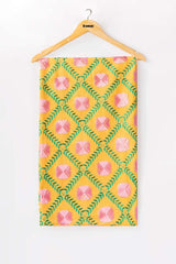 Yellow Blended Embroidered Shawl SH-24-108