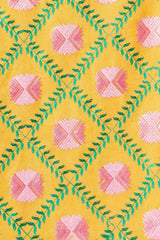 Yellow Blended Embroidered Shawl SH-24-108