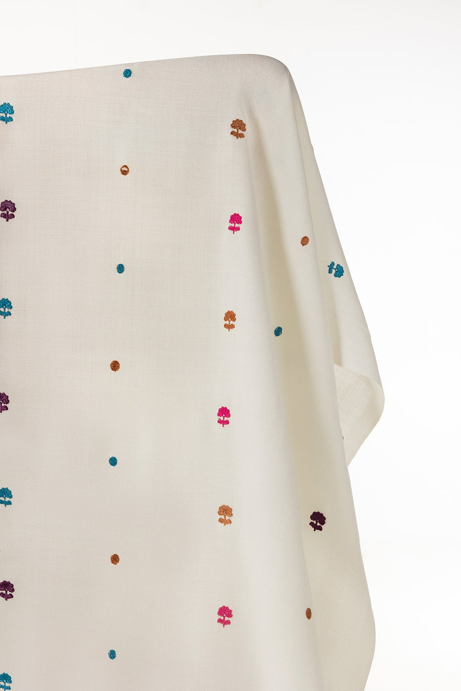 Blended Embroidered Scarf
