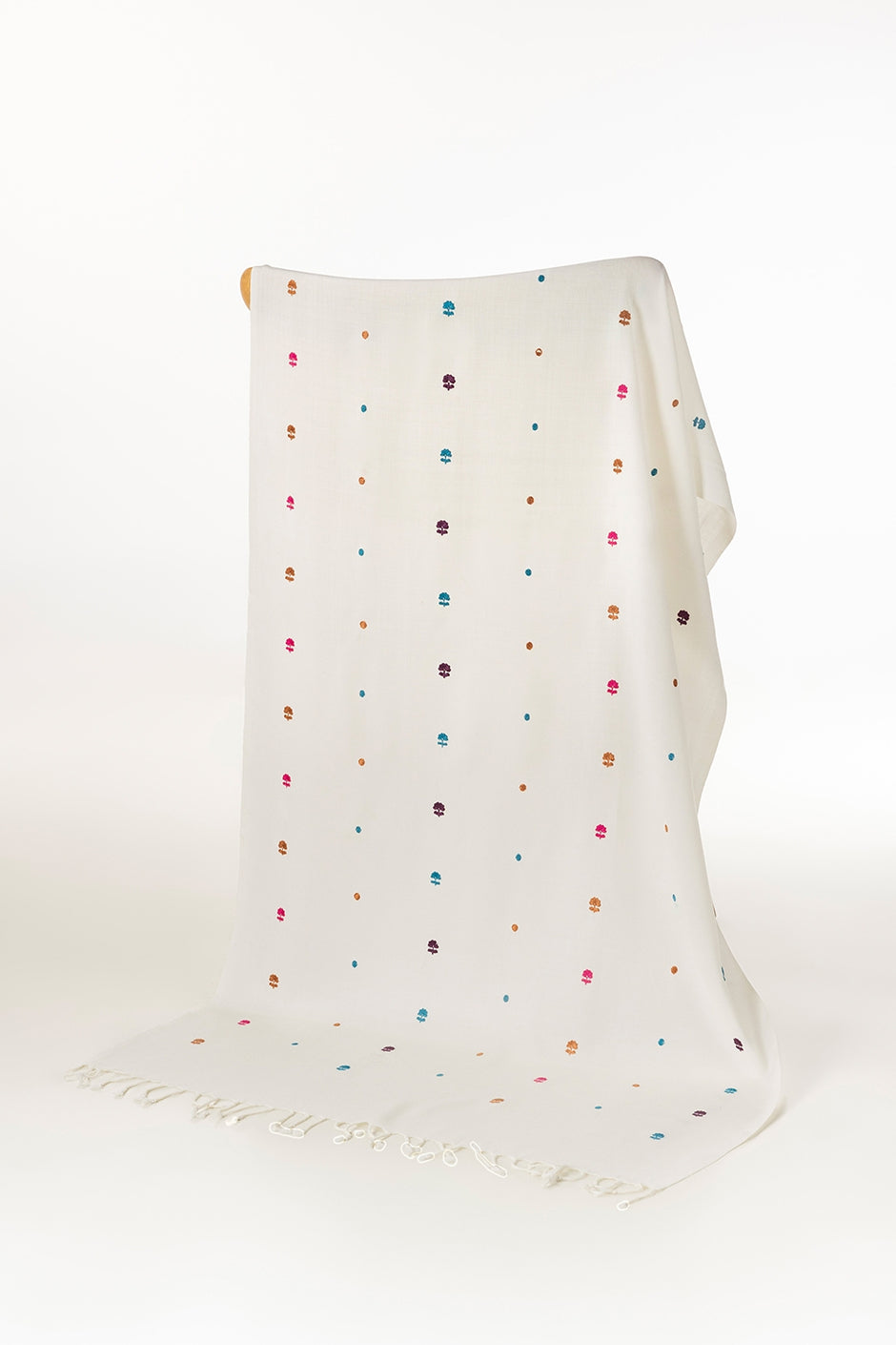 Blended Embroidered Scarf