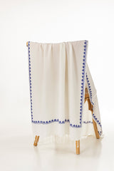 Blended Embroidered Scarf SH-24-147