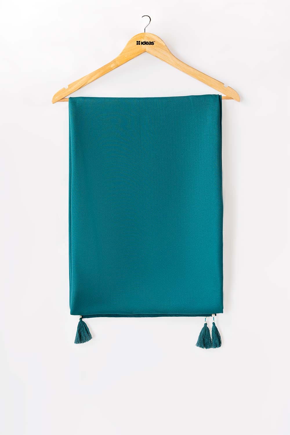 Sea Green Blended Embellished Shawl