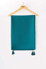 Sea Green Blended Embellished Shawl SH-24-91