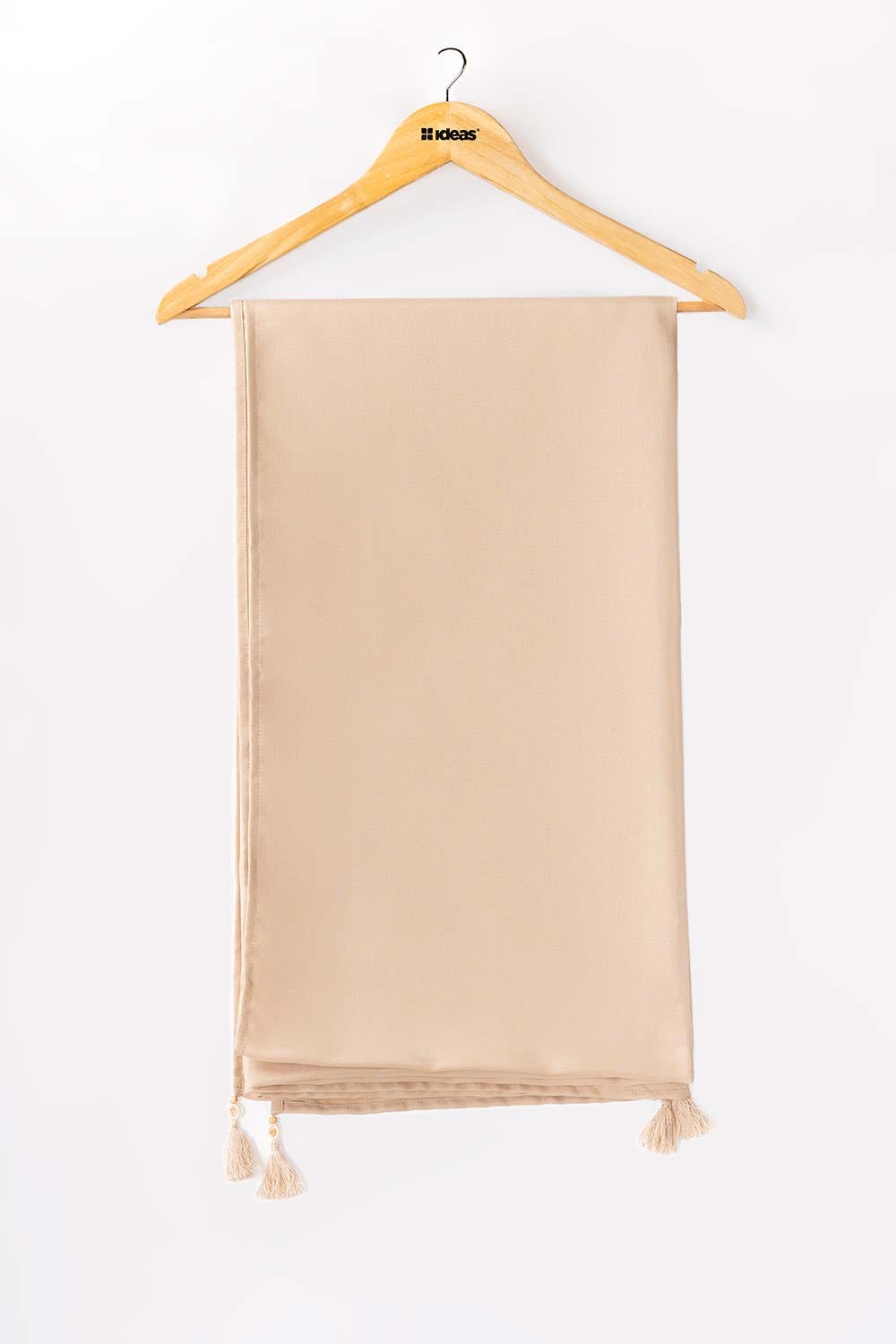Beige Blended Embellished Shawl SH-24-93