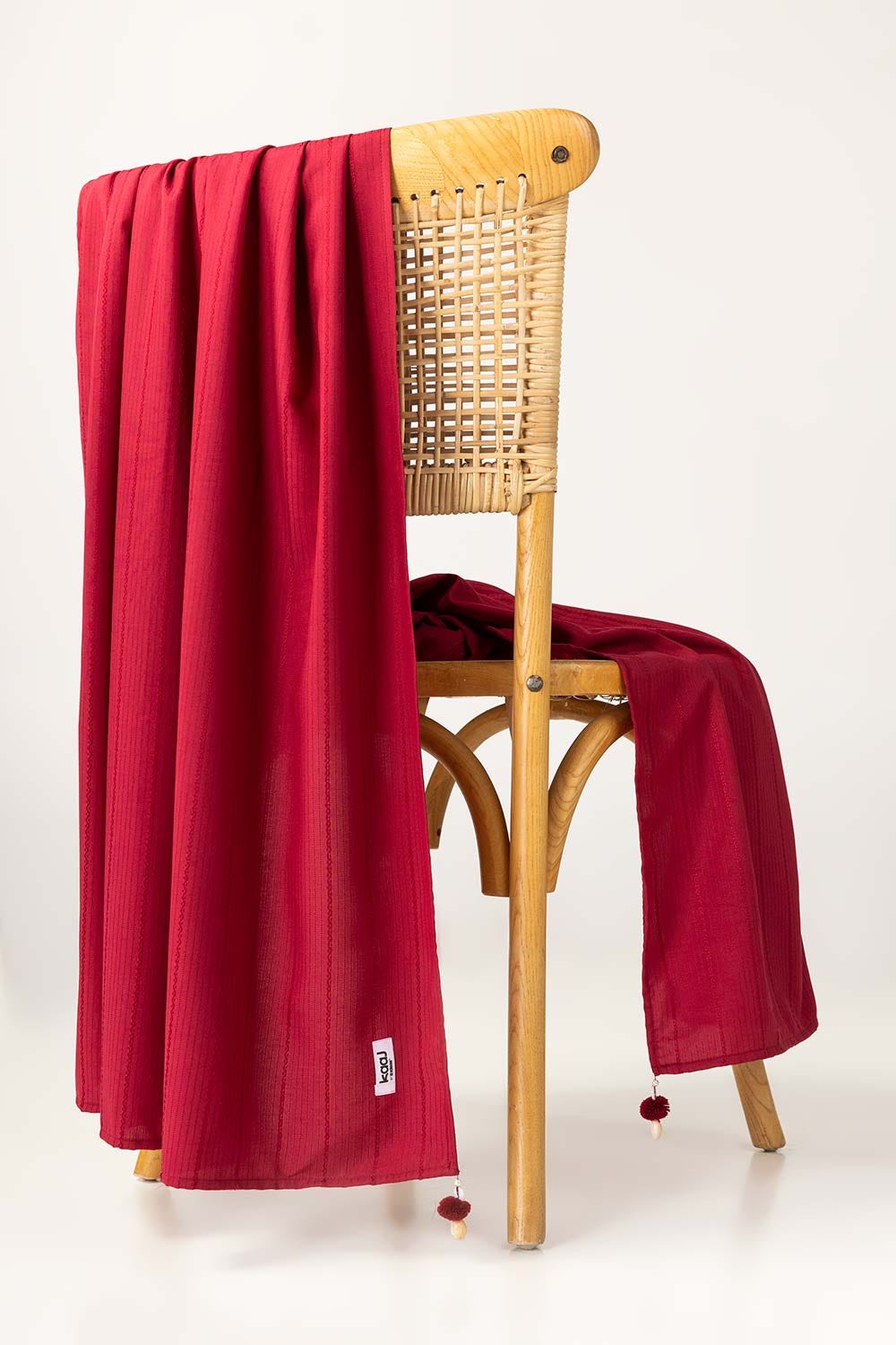 Plum Blended Embellished Shawl SH-24-96