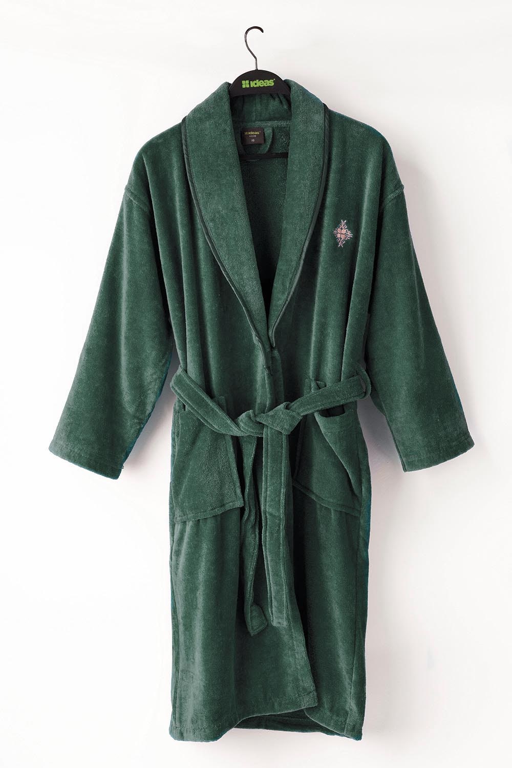 Shamrock Velour Bathrobe