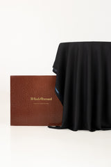 Silver Knight Unstitched Fabric Blended with Gift Box