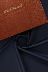 Silver Knight Unstitched Fabric Blended with Gift Box