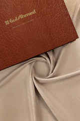 Silver Knight Unstitched Fabric Blended with Gift Box