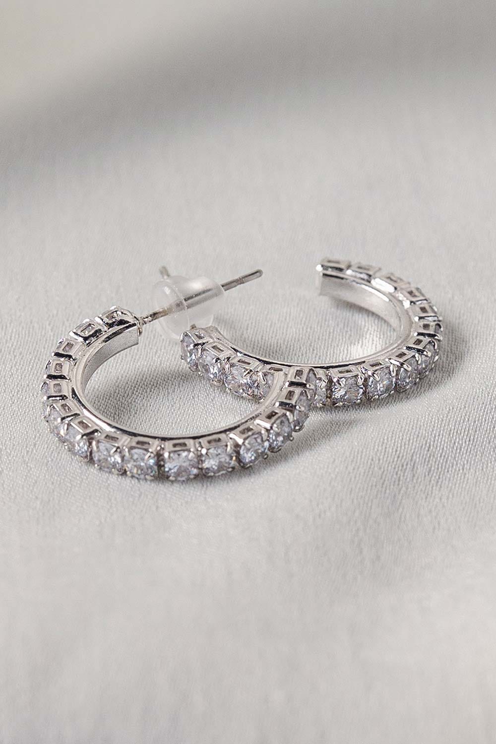 Silver C Hoop Mini Earings IFA-ER-010