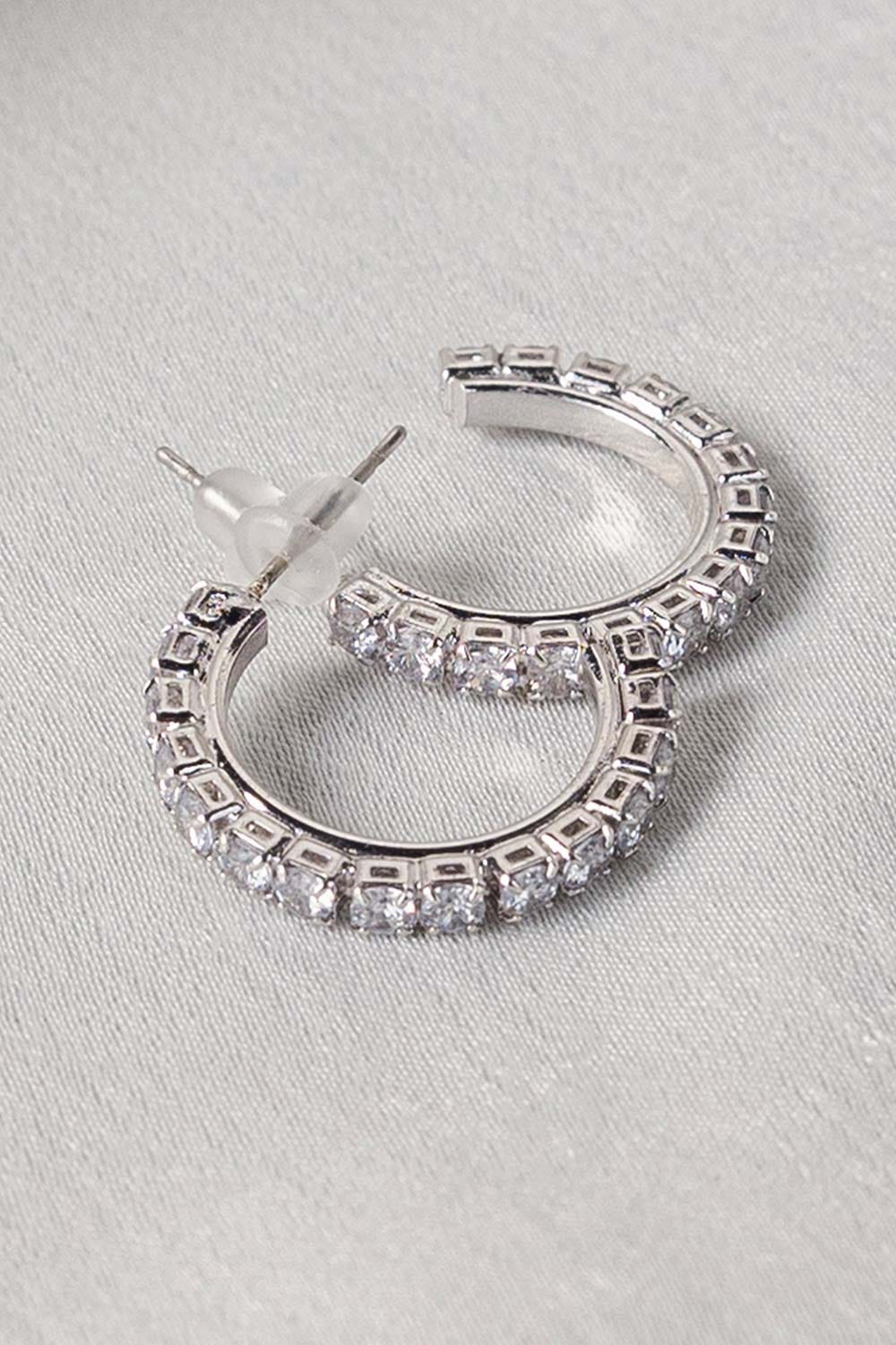 Silver C Hoop Mini Earings IFA-ER-010
