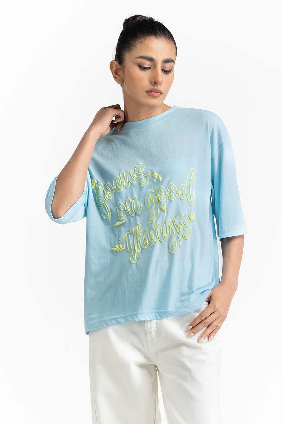 Sky Blue Knit