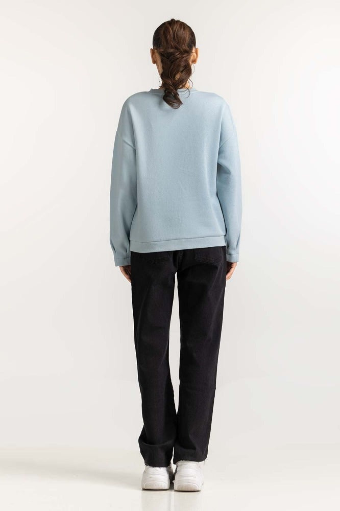 Sky Knitted Sweatshirt WM-SWS-WS23-010