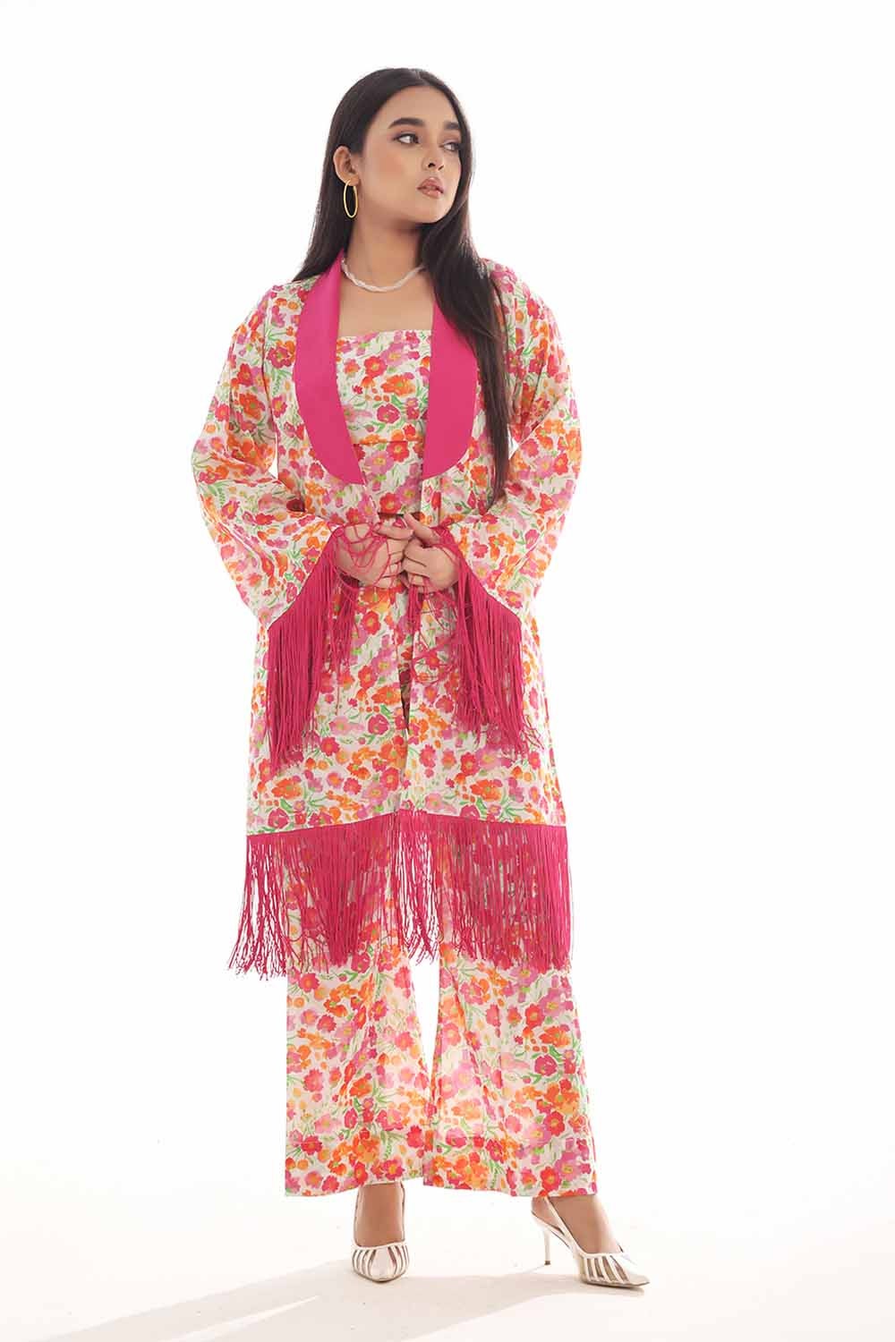 1 Piece Unstitched Printed Lawn Shirt SL-52038