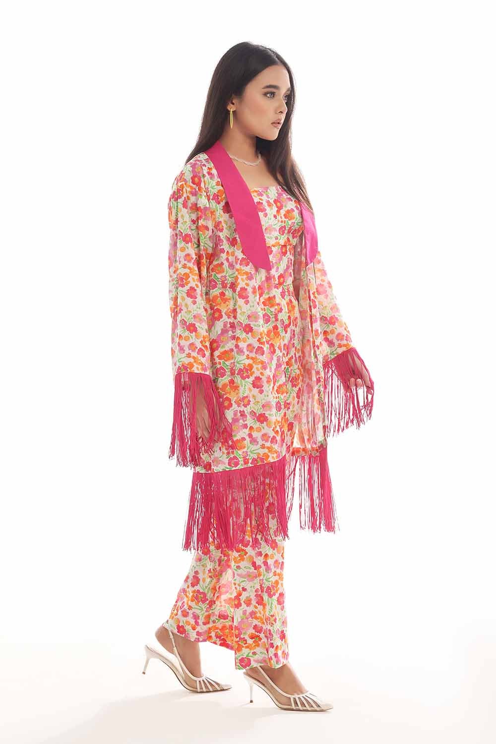 1 Piece Unstitched Printed Lawn Shirt SL-52038