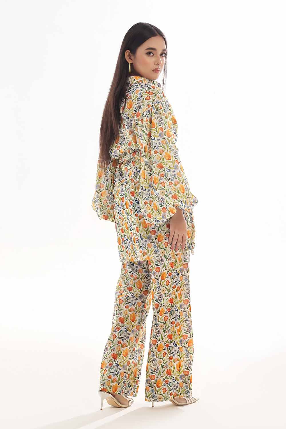 1 Piece Unstitched Printed Lawn Shirt SL-52039