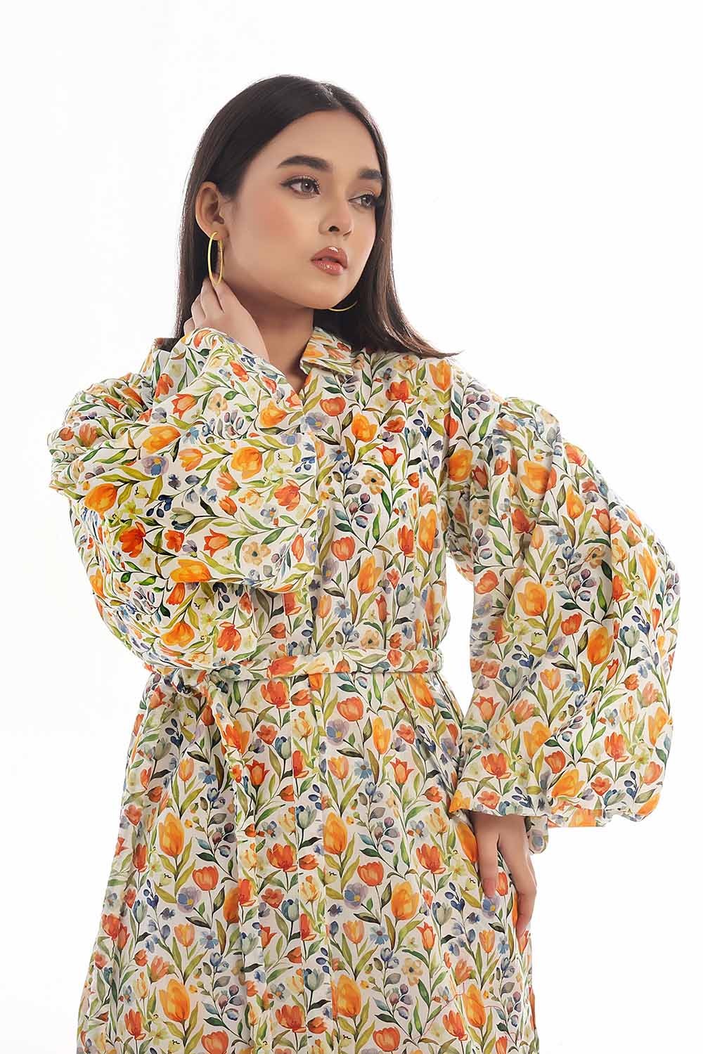 1 Piece Unstitched Printed Lawn Shirt SL-52039