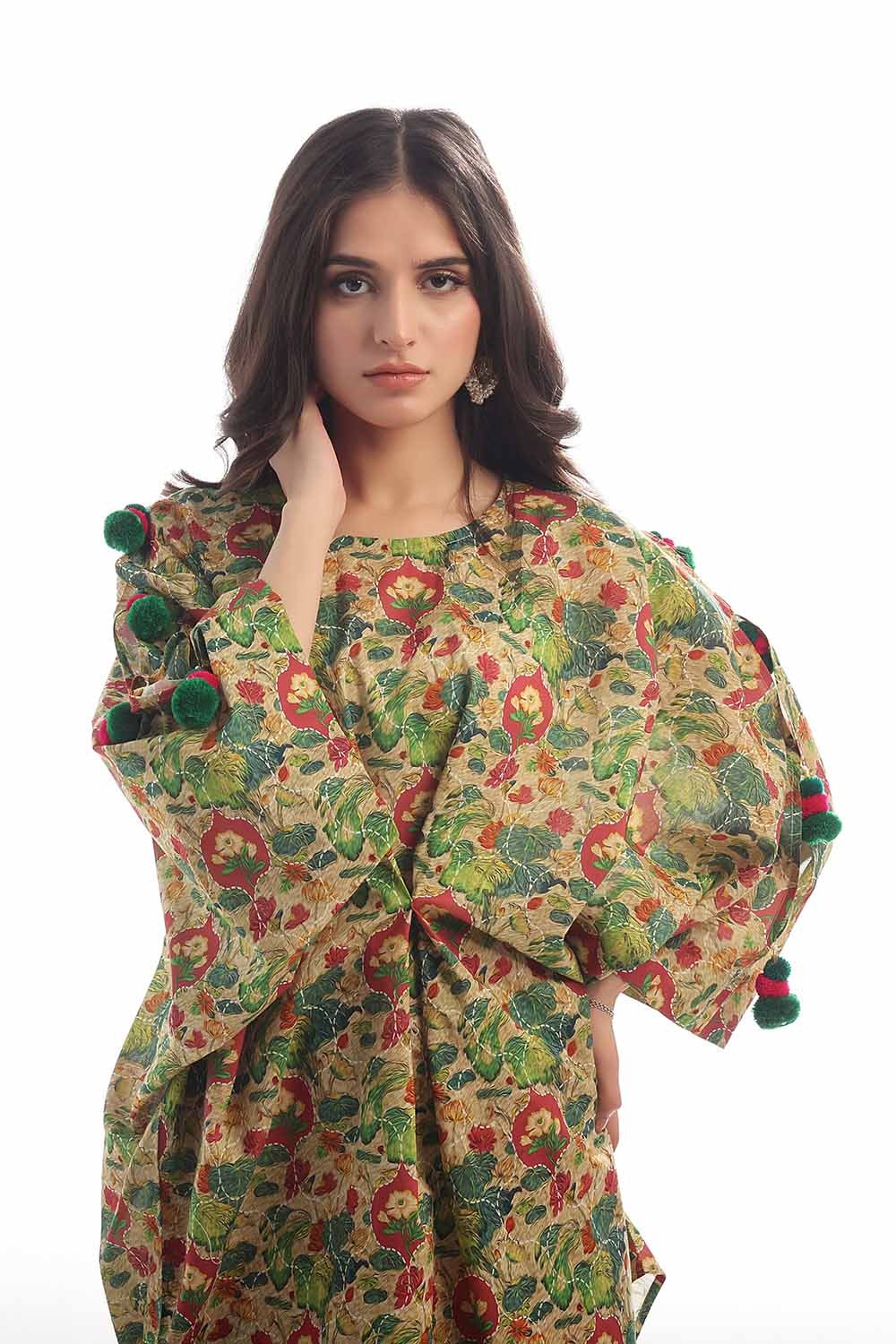 1 Piece Unstitched Printed Lawn Shirt SL-52041