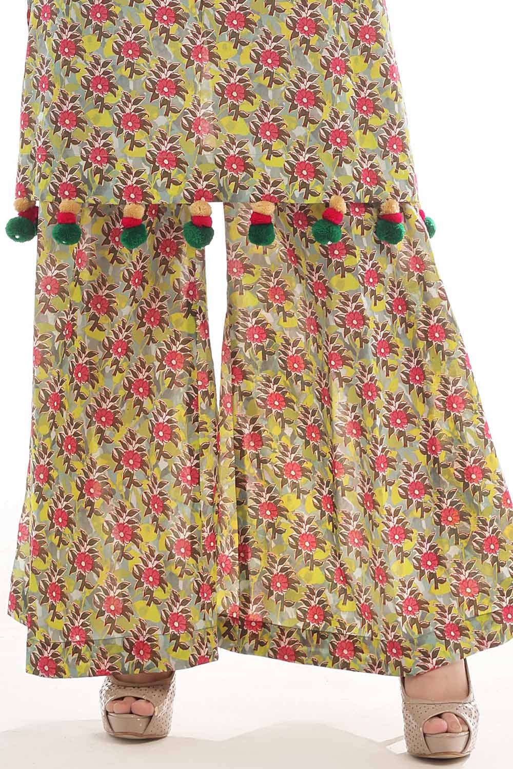1 Piece Unstitched Printed Lawn Shirt