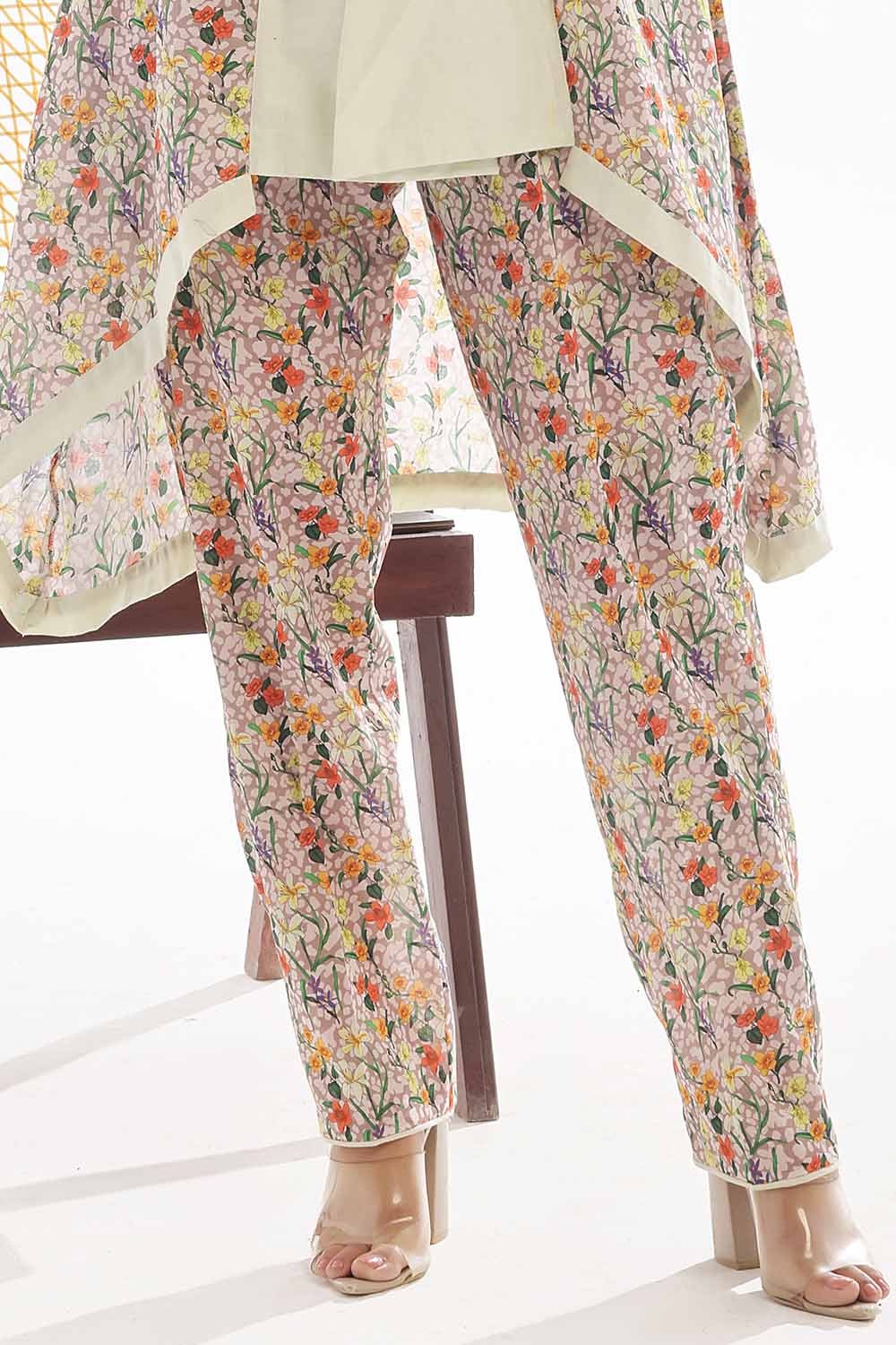 1 Piece Unstitched Printed Lawn Shirt SL-52045