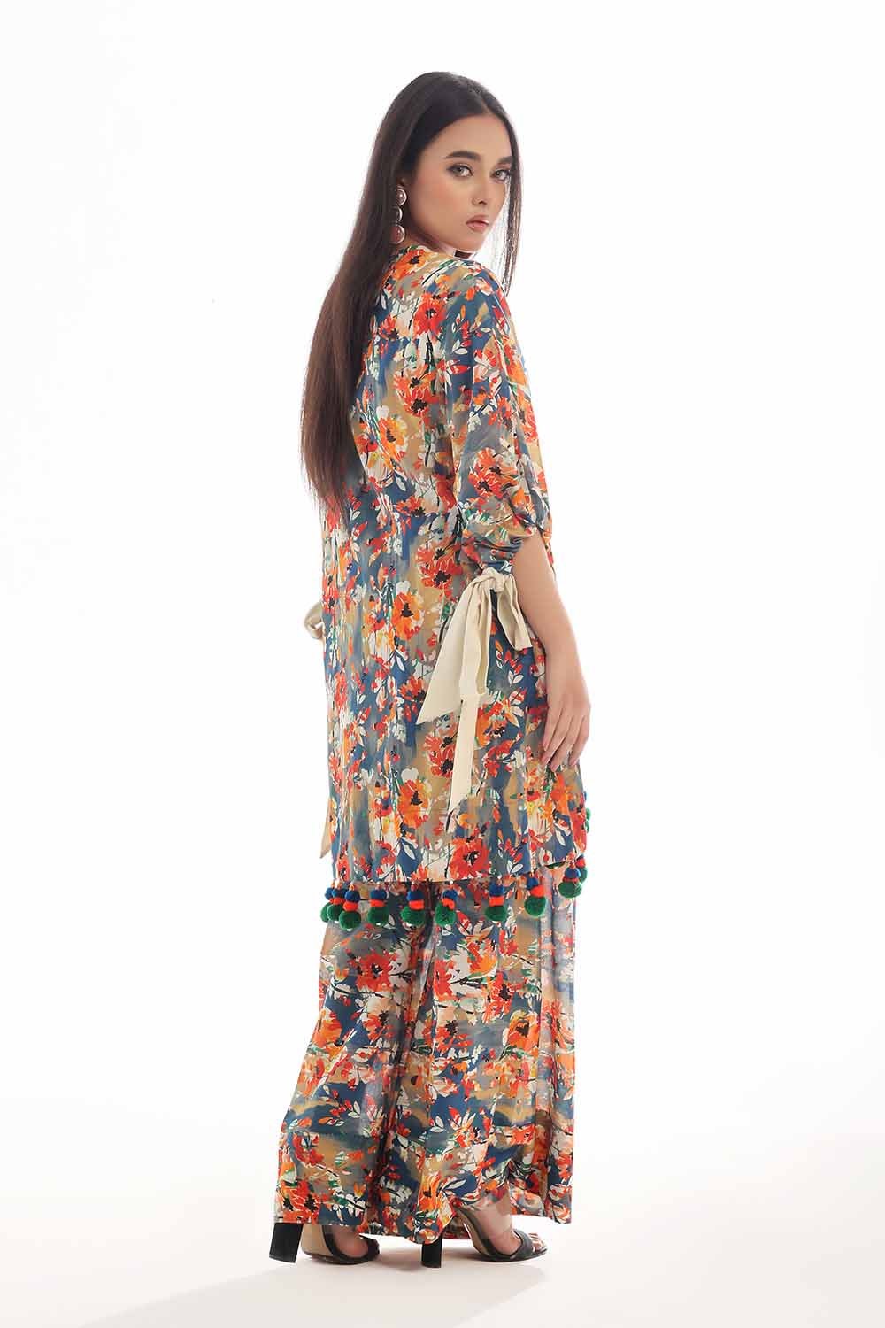 1 Piece Unstitched Printed Lawn Shirt SL-52051