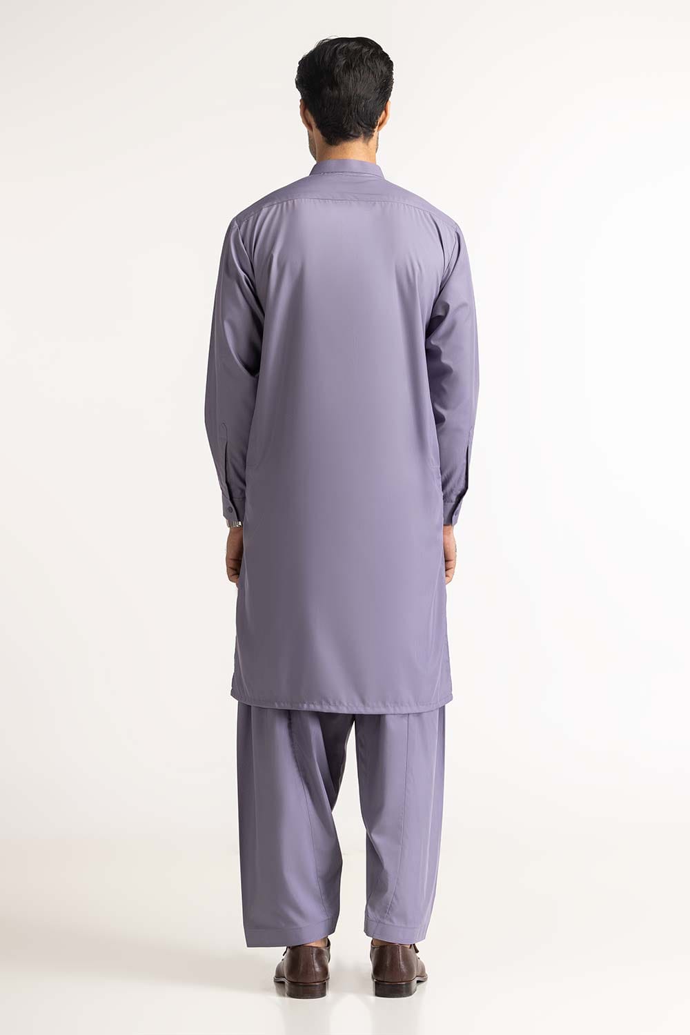 Slate Grey Embroidered Suit