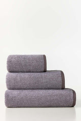 Slate Melange Yarn Dyed Towel