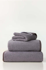 Slate Melange Yarn Dyed Towel