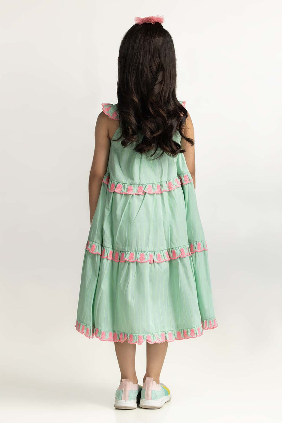 Sleeveless Embroidered Dress TG-DRS-SS24-023