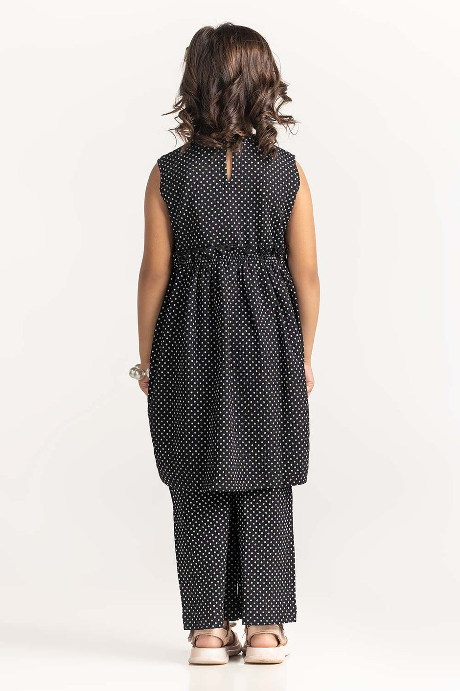 Sleeveless Textured Dress TG-DRS-SS24-413