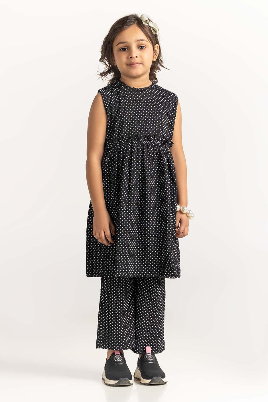 Sleeveless Textured Dress TG-DRS-SS24-413