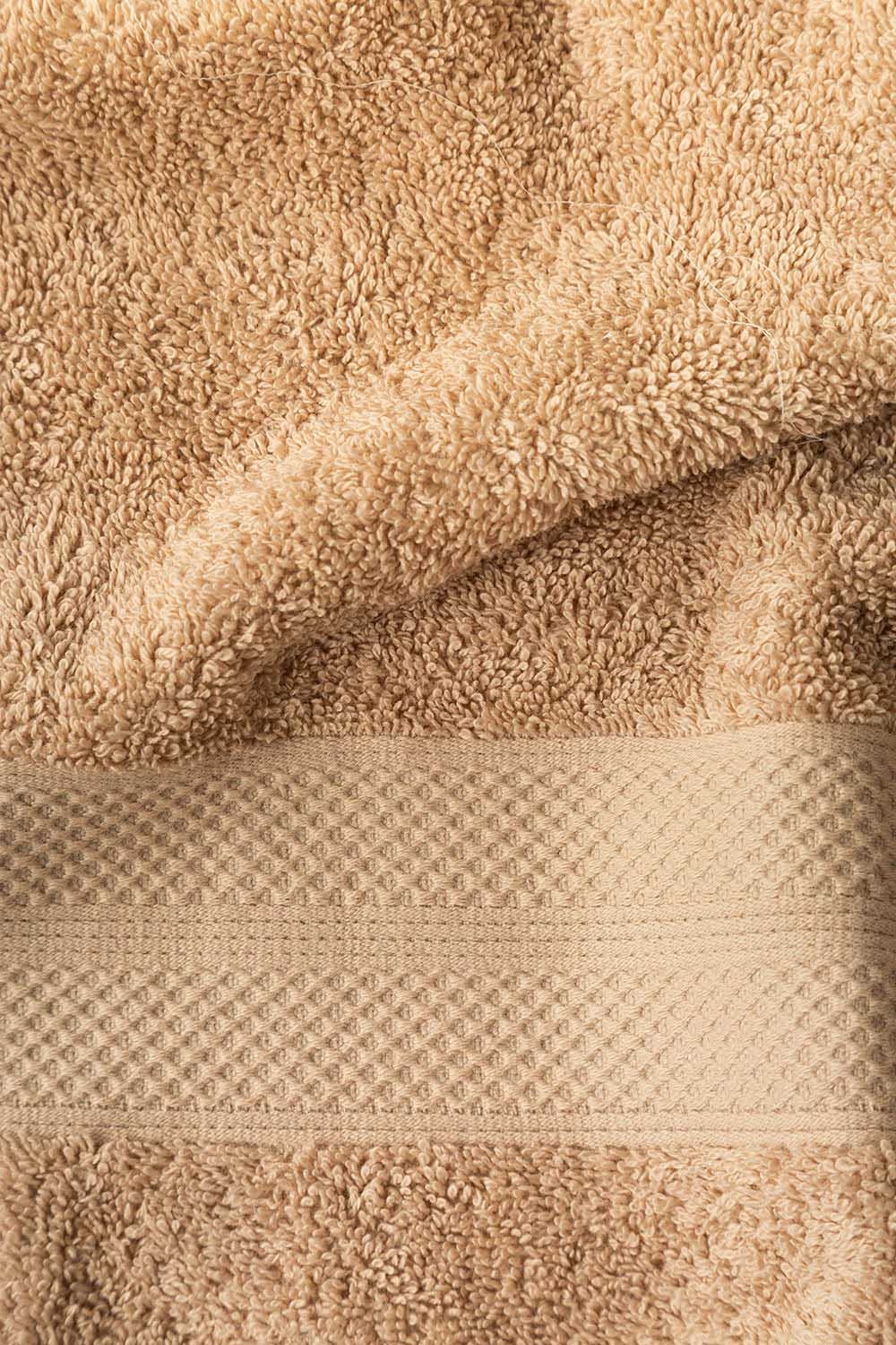 Smoke Combed Towel Plain