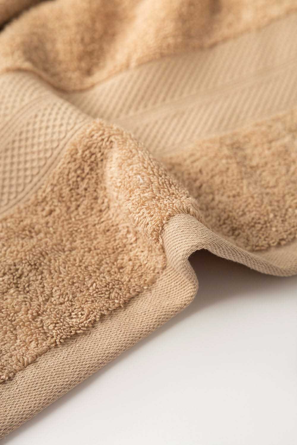 Smoke Combed Towel Plain