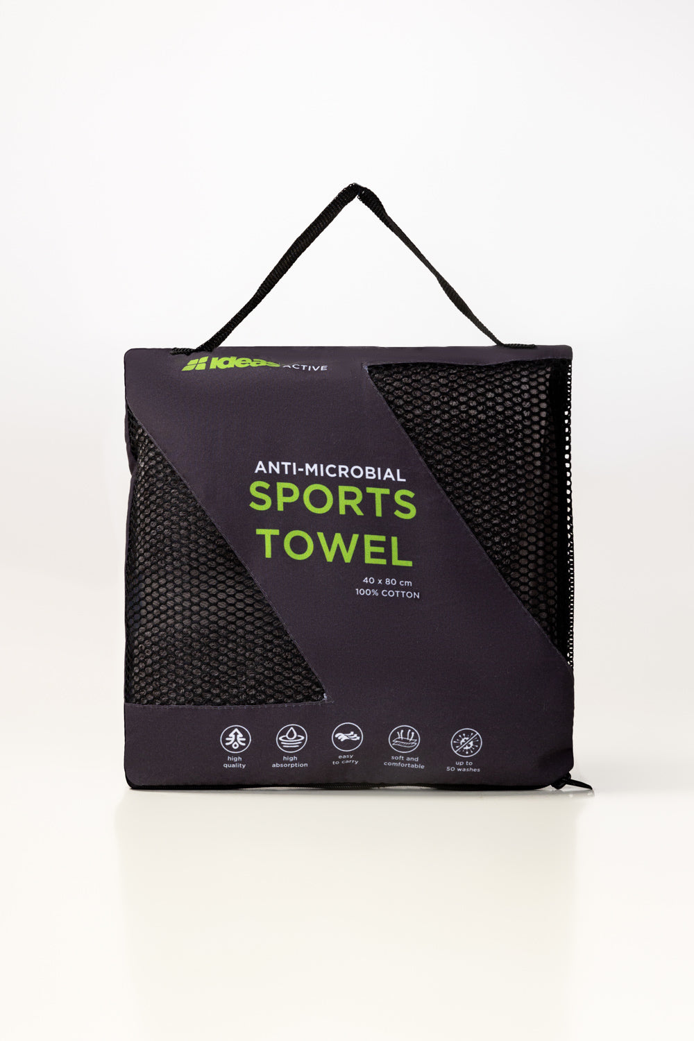 Smoke Anti Microbial Sports Towel
