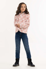 Toddler Girl Soft Pink Jacket 224-410-055