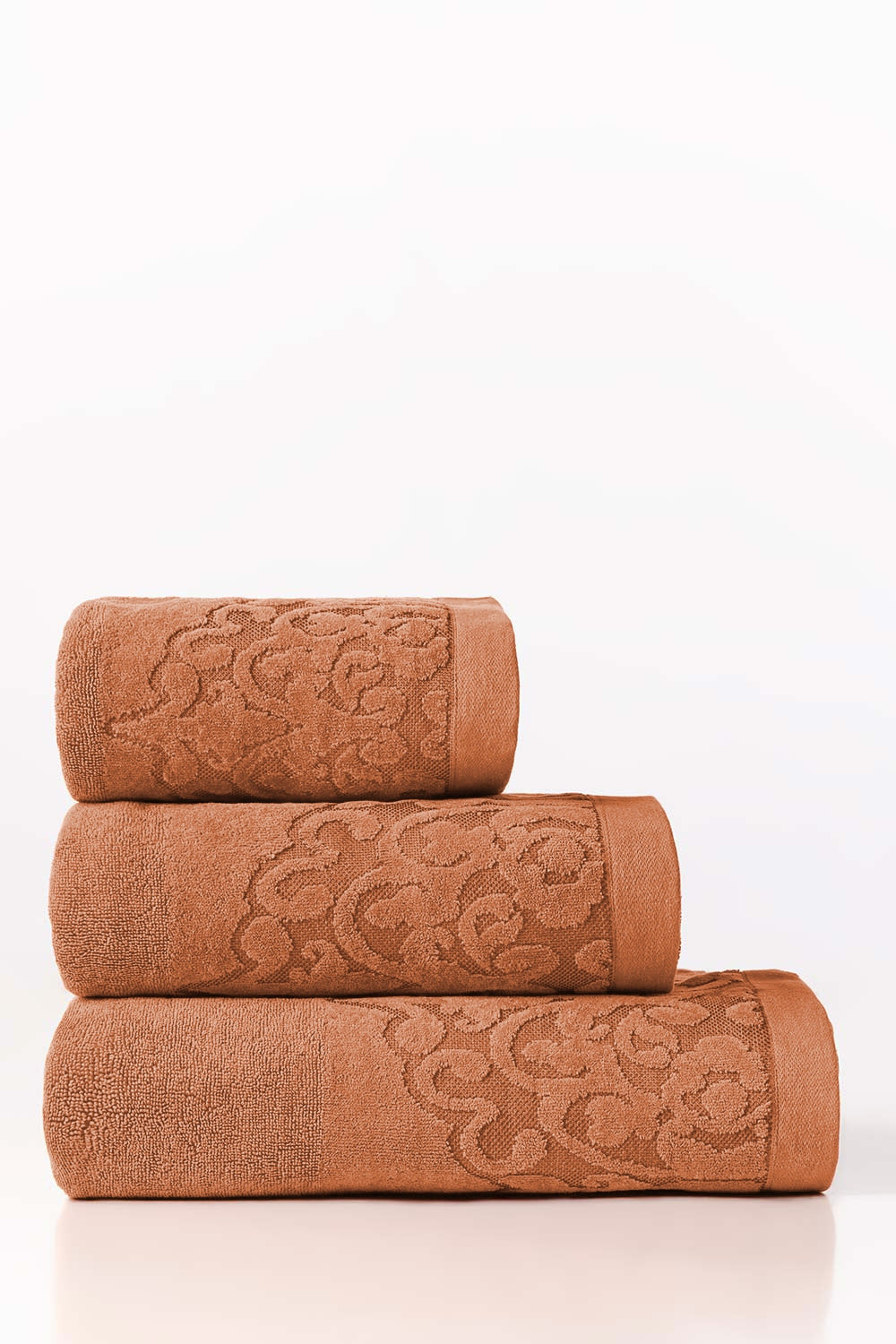Spice Jacquard Dyed Towel