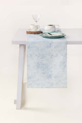 AW23-Splash Blue Placemat and Runner Set