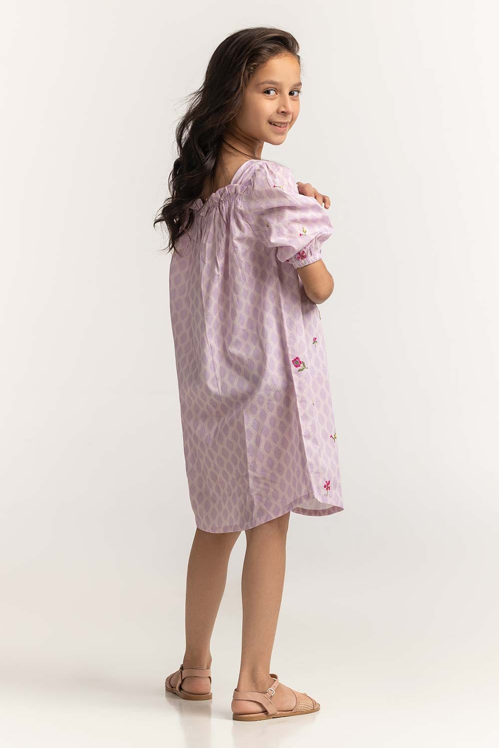 Square Neck Dress 231-417-306