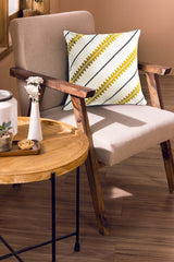 SS22-Mimosa Block Printed Cushion Cover