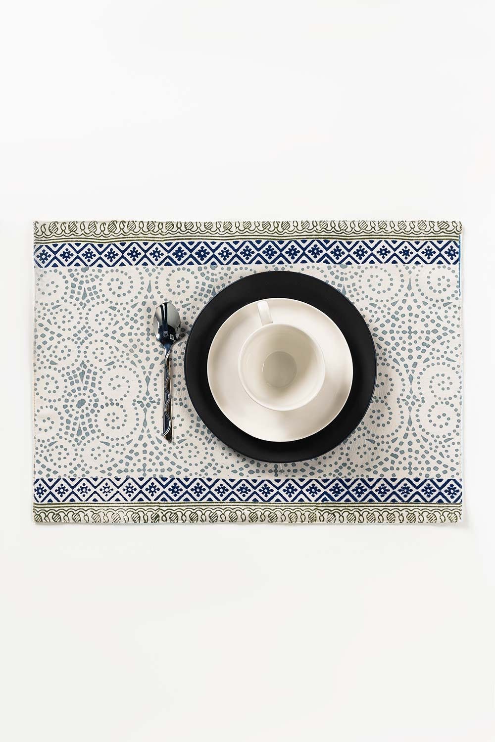 SS22 Lightest Block Printed Place Mat