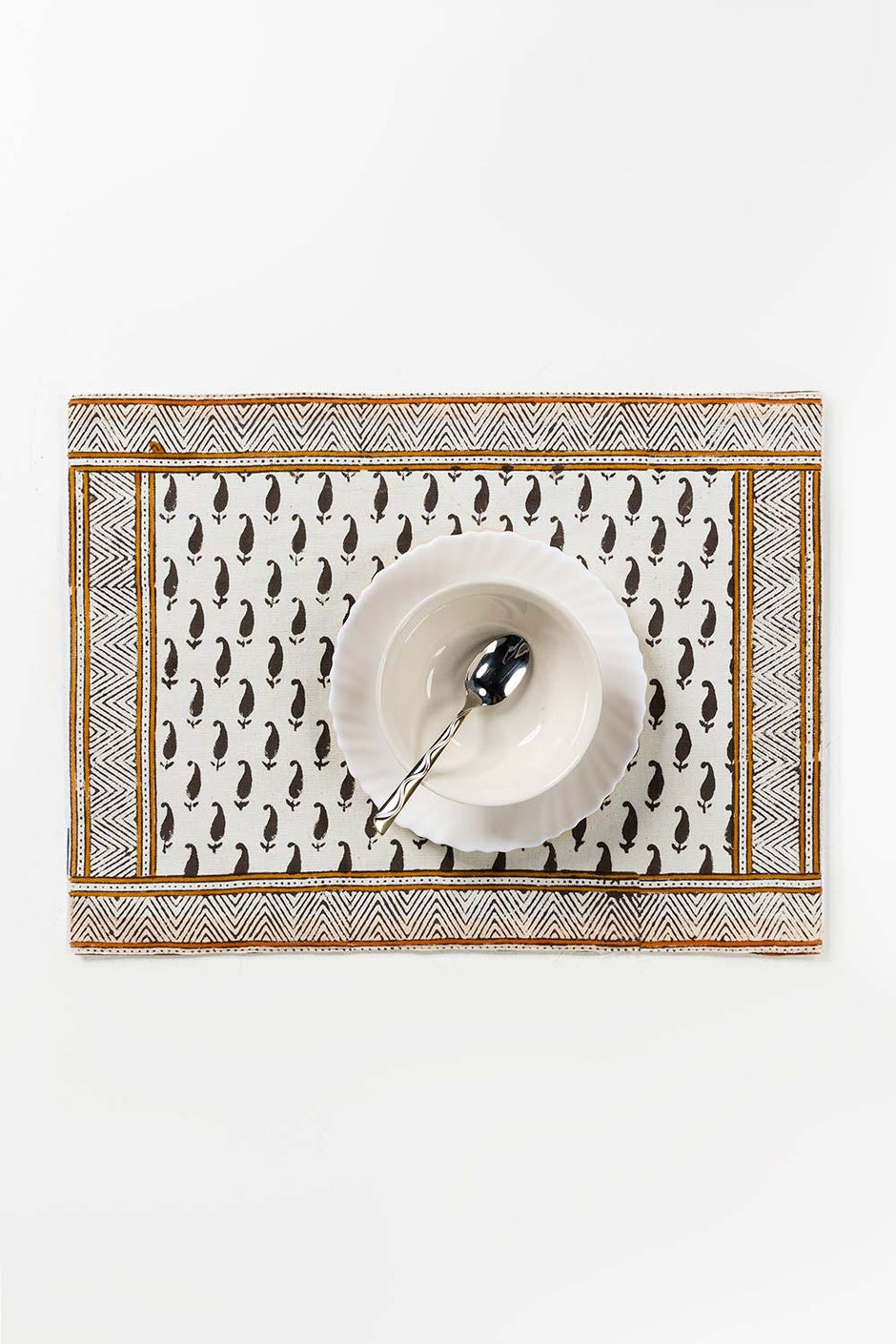 SS22 Paisley Bliss Block Printed Place Mat