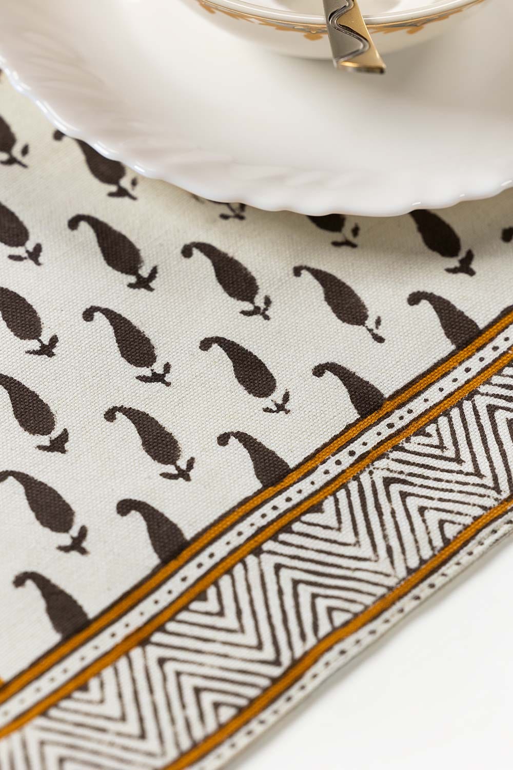 SS22 Paisley Bliss Block Printed Place Mat