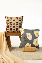 SS25-EC-013 Terry Embroidered Cushion Cover
