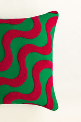 SS25-EC-017 Terry Embroidered Cushion Cover
