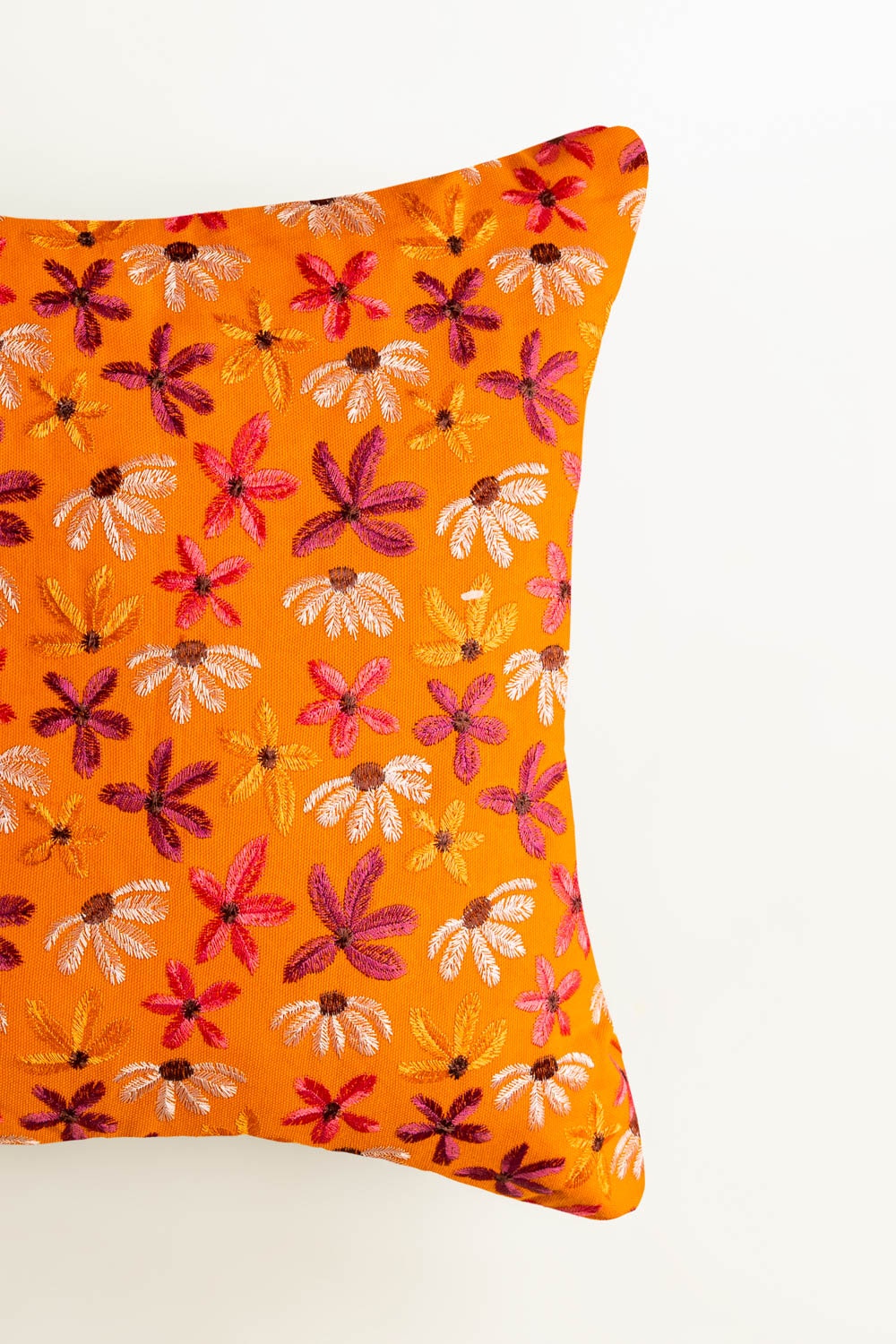 SS25-EC-040 Terry Embroidered Cushion Cover