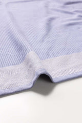 Steel Blue Waffle Towel