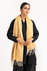 Yellow Woollen Stole STOLE-22-02 C